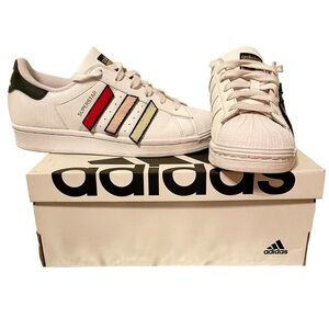 ADIDAS SUPERSTAR BIG GIRL SNEAKERS size 4 1/2